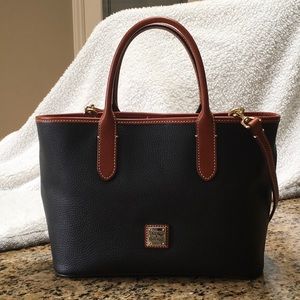 Dooney & Bourke Brielle Pebble Leather Satchel